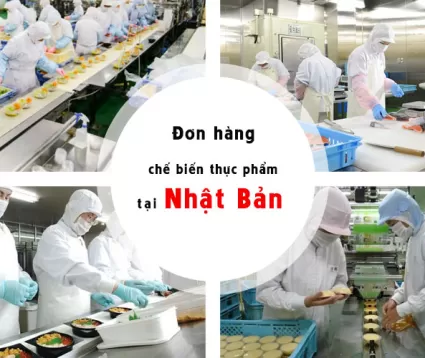 TUYỂN 5 NỮ ĐƠN HÀNG CHẾ BIỂN THỰC PHẨM TẠI NHẬT BẢN